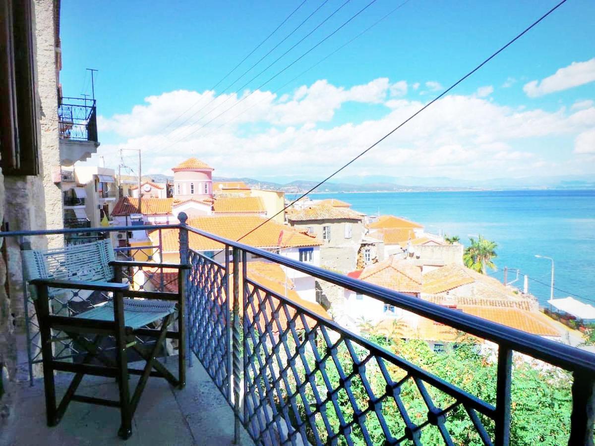 Gytheio Retreat, Panoramic Sea View Apartment Eksteriør billede